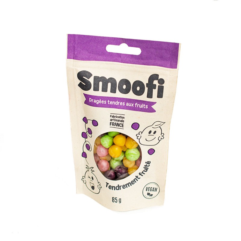 SMOOFI - Bonbons Vegan Dragéifiés - 85g